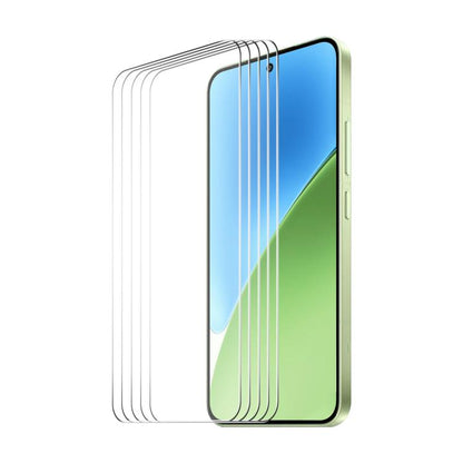 5pcs ENKAY 9H Big Arc Edge High Aluminum-silicon Tempered Glass Film, For Xiaomi Poco M8 Power 5G, For Redmi K100 Pro Max / Poco F9 Ultra 5G, For Xiaomi Poco F9 Pro 5G, For Redmi 17 4G / 5G Global 170mm, For Redmi Note 17 4G Global 171mm               ...