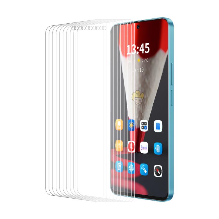 10pcs ENKAY 9H Big Arc Edge High Aluminum-silicon Tempered Glass Film, For Xiaomi Poco M8 Power 5G, For Redmi K100 Pro Max / Poco F9 Ultra 5G, For Xiaomi Poco F9 Pro, For Redmi 17 4G / 5G Global 170mm, For Redmi Note 17 4G 171mm Global, For Redmi A7   ...
