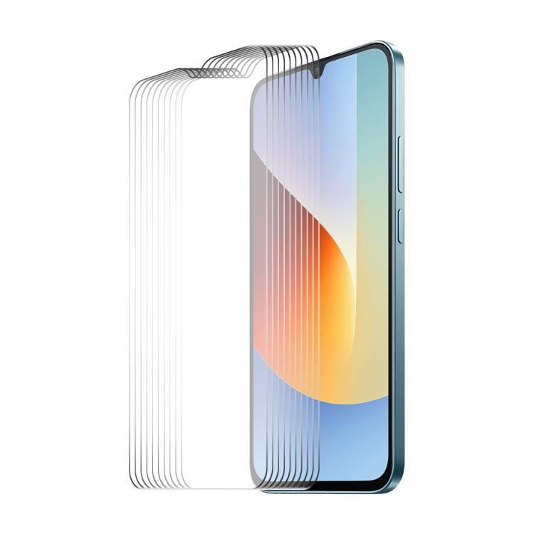 10pcs ENKAY 9H Big Arc Edge High Aluminum-silicon Tempered Glass Film, For Xiaomi Poco M8 Power 5G, For Redmi K100 Pro Max / Poco F9 Ultra 5G, For Xiaomi Poco F9 Pro, For Redmi 17 4G / 5G Global 170mm, For Redmi Note 17 4G 171mm Global, For Redmi A7   ...