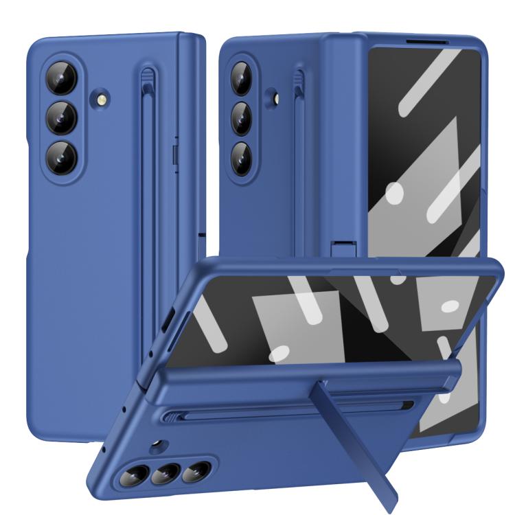 Long Chi Grain Leather Shockproof Phone Case, No Pen, For Galaxy Z Fold8 5G, For Galaxy Z Fold8 Ultra 5G, For Galaxy Z Fold7 5G, For Galaxy Z Fold6 5G, For Galaxy Z Fold5 5G