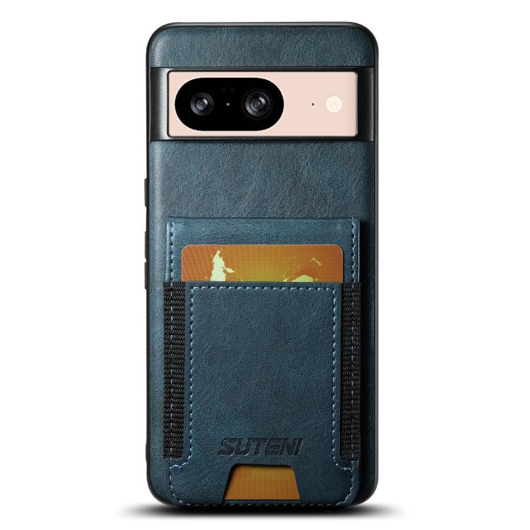Suteni H03 Oil Wax Leather Wallet Stand Back Phone Case, For Google Pixel 11 Pro XL, For Google Pixel 11, For Google Pixel 11 Pro, For Google Pixel 10 Pro XL, For Google Pixel 10 Pro, For Google Pixel 10, For Google Pixel 9 Pro XL, For Google Pixel 9 P...