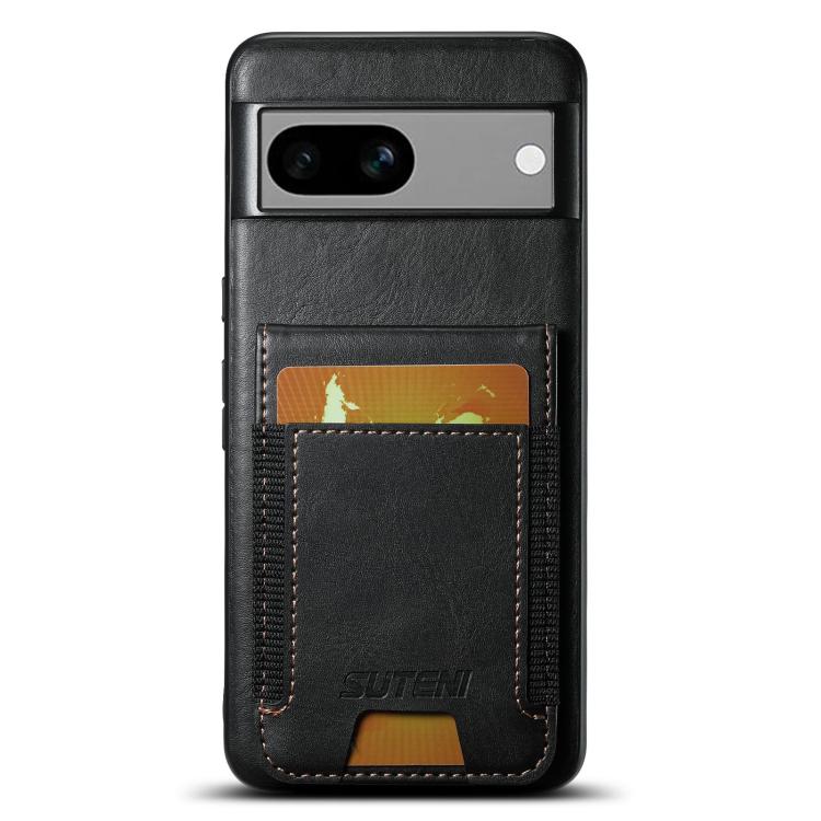 Suteni H03 Oil Wax Leather Wallet Stand Back Phone Case, For Google Pixel 11 Pro XL, For Google Pixel 11, For Google Pixel 11 Pro, For Google Pixel 10 Pro XL, For Google Pixel 10 Pro, For Google Pixel 10, For Google Pixel 9 Pro XL, For Google Pixel 9 P...