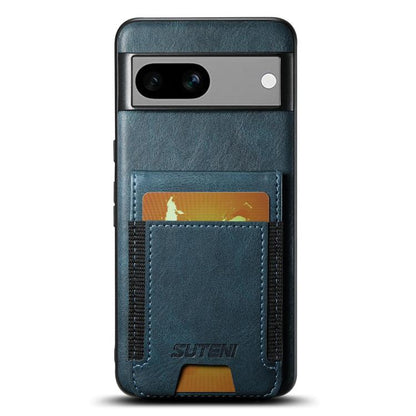Suteni H03 Oil Wax Leather Wallet Stand Back Phone Case, For Google Pixel 11 Pro XL, For Google Pixel 11, For Google Pixel 11 Pro, For Google Pixel 10 Pro XL, For Google Pixel 10 Pro, For Google Pixel 10, For Google Pixel 9 Pro XL, For Google Pixel 9 P...
