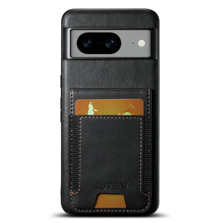 Suteni H03 Oil Wax Leather Wallet Stand Back Phone Case, For Google Pixel 11 Pro XL, For Google Pixel 11, For Google Pixel 11 Pro, For Google Pixel 10 Pro XL, For Google Pixel 10 Pro, For Google Pixel 10, For Google Pixel 9 Pro XL, For Google Pixel 9 P...