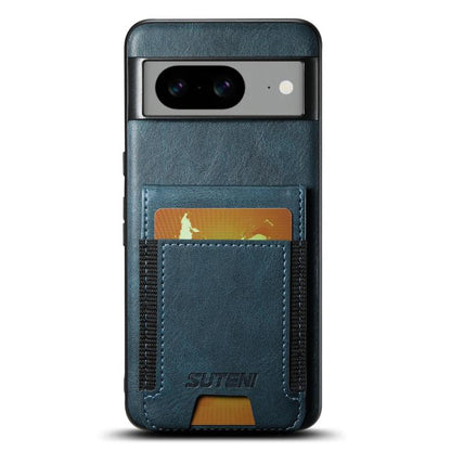 Suteni H03 Oil Wax Leather Wallet Stand Back Phone Case, For Google Pixel 11 Pro XL, For Google Pixel 11, For Google Pixel 11 Pro, For Google Pixel 10 Pro XL, For Google Pixel 10 Pro, For Google Pixel 10, For Google Pixel 9 Pro XL, For Google Pixel 9 P...