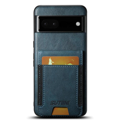 Suteni H03 Oil Wax Leather Wallet Stand Back Phone Case, For Google Pixel 11 Pro XL, For Google Pixel 11, For Google Pixel 11 Pro, For Google Pixel 10 Pro XL, For Google Pixel 10 Pro, For Google Pixel 10, For Google Pixel 9 Pro XL, For Google Pixel 9 P...