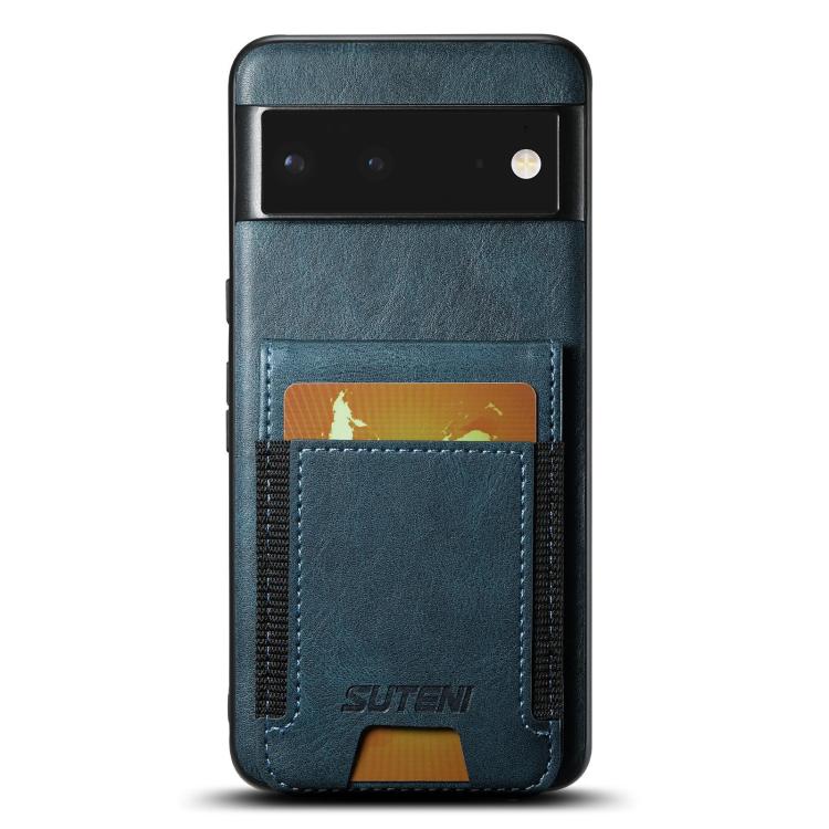 Suteni H03 Oil Wax Leather Wallet Stand Back Phone Case, For Google Pixel 11 Pro XL, For Google Pixel 11, For Google Pixel 11 Pro, For Google Pixel 10 Pro XL, For Google Pixel 10 Pro, For Google Pixel 10, For Google Pixel 9 Pro XL, For Google Pixel 9 P...