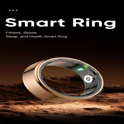 R02 SIZE 9 Smart Ring, Support Heart Rate / Blood Oxygen / Sleep Monitoring / Multiple Sports Modes
