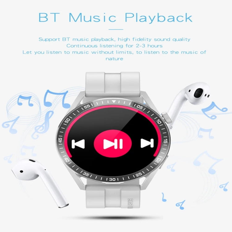 GT3 1.32 inch Color Screen Smart Watch, Support Bluetooth Call / Heart Rate / Blood Pressure / Blood Oxygen Monitoring