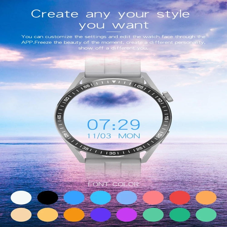 GT3 1.32 inch Color Screen Smart Watch, Support Bluetooth Call / Heart Rate / Blood Pressure / Blood Oxygen Monitoring