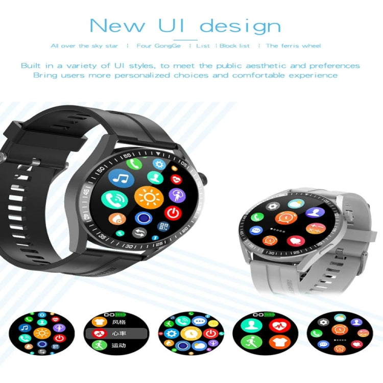 GT3 1.32 inch Color Screen Smart Watch, Support Bluetooth Call / Heart Rate / Blood Pressure / Blood Oxygen Monitoring