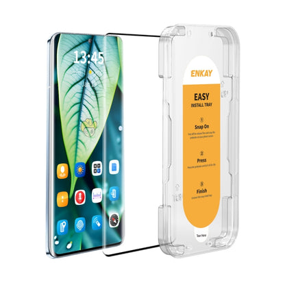 ENKAY Easy Install Hot Bending Side Glue Tempered Glass Film, For Huawei Pura 70 Pro / 70 Pro+ / 70 Ultra, For Huawei nova 12 Pro / nova 12 Ultra, For Huawei Nova 10 Pro / 11 Pro / 11 Ultra, For Huawei P60 / P60 Pro / P60 Art, For Huawei Nova 10       ...