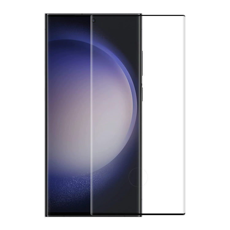 ENKAY Easy Install Hot Bending Side Glue Tempered Glass Film, For Samsung Galaxy S23 Ultra 5G, For Samsung Galaxy S22 Ultra 5G