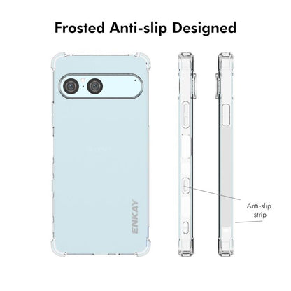 ENKAY Hat-Prince Transparent TPU Shockproof Phone Case, For Sony Xperia 10 VII, For Sony Xperia 1 VII, For Sony Xperia 10 VI, For Sony Xperia 1 VI