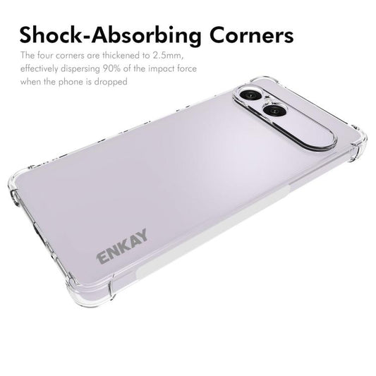 ENKAY Hat-Prince Transparent TPU Shockproof Phone Case, For Sony Xperia 10 VIII, For Sony Xperia 10 VII, For Sony Xperia 1 VII, For Sony Xperia 10 VI, For Sony Xperia 1 VI