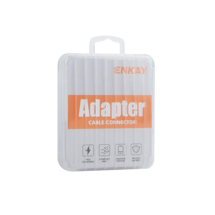 ENKAY ENK-AT118 Aluminium Alloy Male USB 3.1 to Female Type-C Data Adapter Converter Support Fast Charging, ENK-AT118