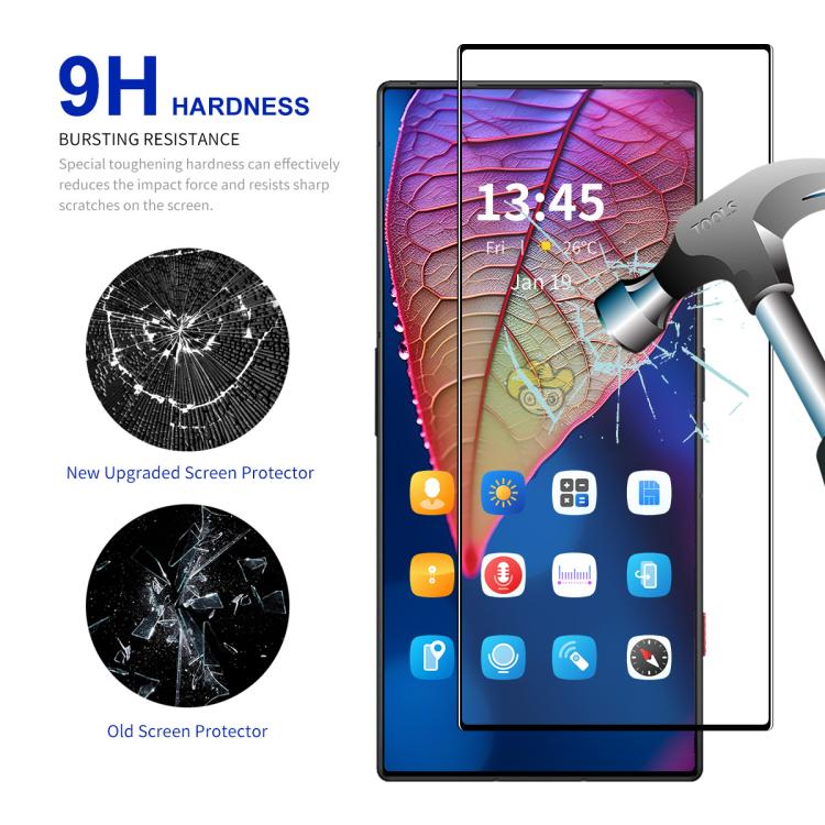 ENKAY Easy Install High Alumina Silicon Full Glass Film, For Nubia RedMagic 10 Air, For ZTE Blade V70 Design, For ZTE Nubia Z70 Ultra, For ZTE Nubia Z50 Ultra, For Nubia Red Magic 10 Pro / 10 Pro+, For Nubia Red Magic 9 Pro / 9 Pro+                    ...