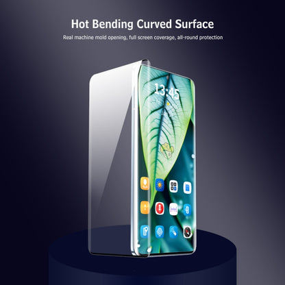 ENKAY Easy Install Hot Bending Full Coverage Side Glue Tempered Glass Film, For Realme 12 Pro / 12 Pro+, For Realme GT5 Pro, For Realme 10 Pro+ / 11 Pro / 11 Pro+