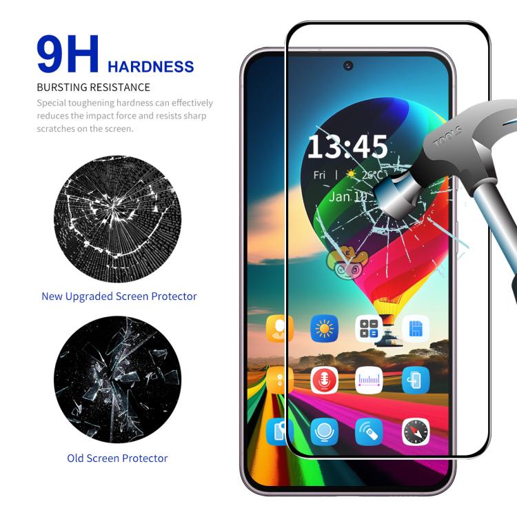 2pcs ENKAY Full Glue High Aluminum-silicon Tempered Glass Film, For Infinix Smart 10 / 10 Plus, For Infinix GT 30 Pro, For Infinix Hot 40 / 40 Pro, For Infinix Hot 40i, For Infinix Hot 30, For Infinix Note 30 4G / 5G, For Infinix Smart 7 HD������������...