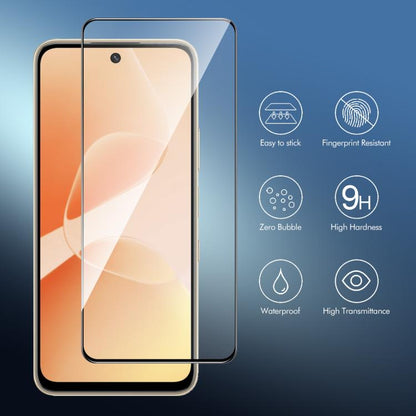 2pcs ENKAY Full Glue High Aluminum-silicon Tempered Glass Film, For Infinix Smart 20, For Infinix Note 60 Pro, For Infinix Note 60, For Infinix Hot 60 Pro, For Infinix GT 30 Pro, For Infinix Hot 40i, For Infinix Hot 30, For Infinix Smart 7 HD          ...