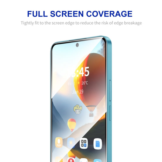 5pcs ENKAY Full Glue High Aluminum-silicon Tempered Glass Film, For Itel P55+, For Itel P55, For Itel Vision 3, For Itel Vision 2s, For Itel Vision 2