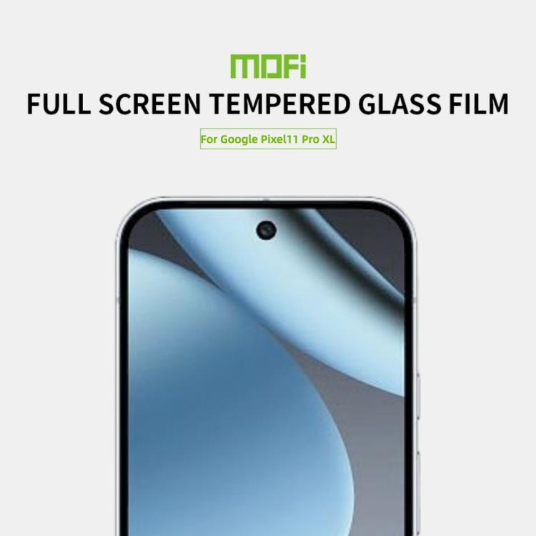 MOFI 9H 2.5D Full Screen Tempered Glass Film, For Google Pixel 11 Pro XL Unlock, For Google Pixel 11 / 11 Pro Unlock, For Google Pixel 10a, For Google Pixel 10 Pro XL Unlock, For Google Pixel 10 / 10 Pro Unlock, For Google Pixel 9a                     ...