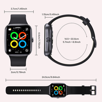Q32 Bracelet intelligent étanche IP67, appel Bluetooth, traqueur d'activité physique