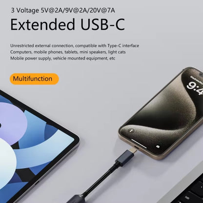 140W Computer Charging Adapter For Lenovo Thinkpad / ThinkBook / Xiaoxin(DC 4.5 x 0.6mm to USB-C / Type-C )