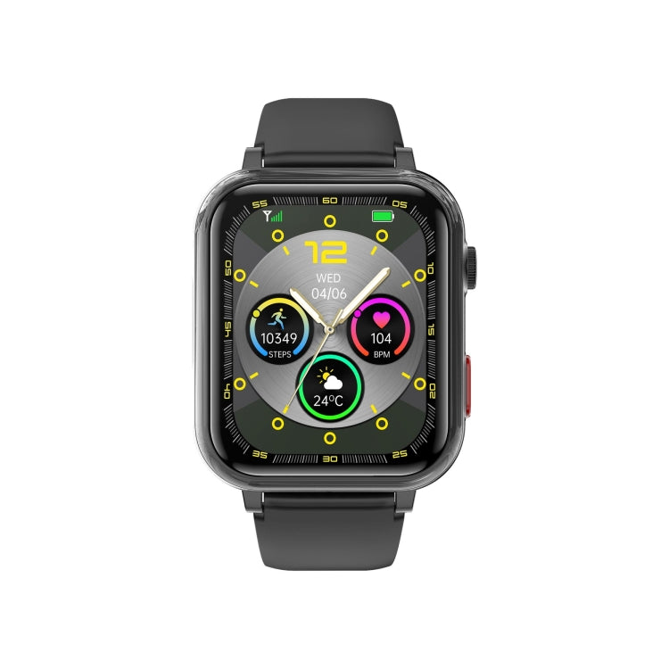 G18 1.83 inch Color Screen Smart Watch Silicone Strap, Support  Noninvasive Blood Sugar / Uric Acid