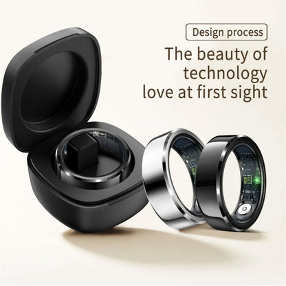 R6 SIZE 8 Smart Ring, Support Heart Rate / Blood Oxygen / Sleep Monitoring