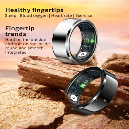 R6 SIZE 9 Smart Ring, Support Heart Rate / Blood Oxygen / Sleep Monitoring