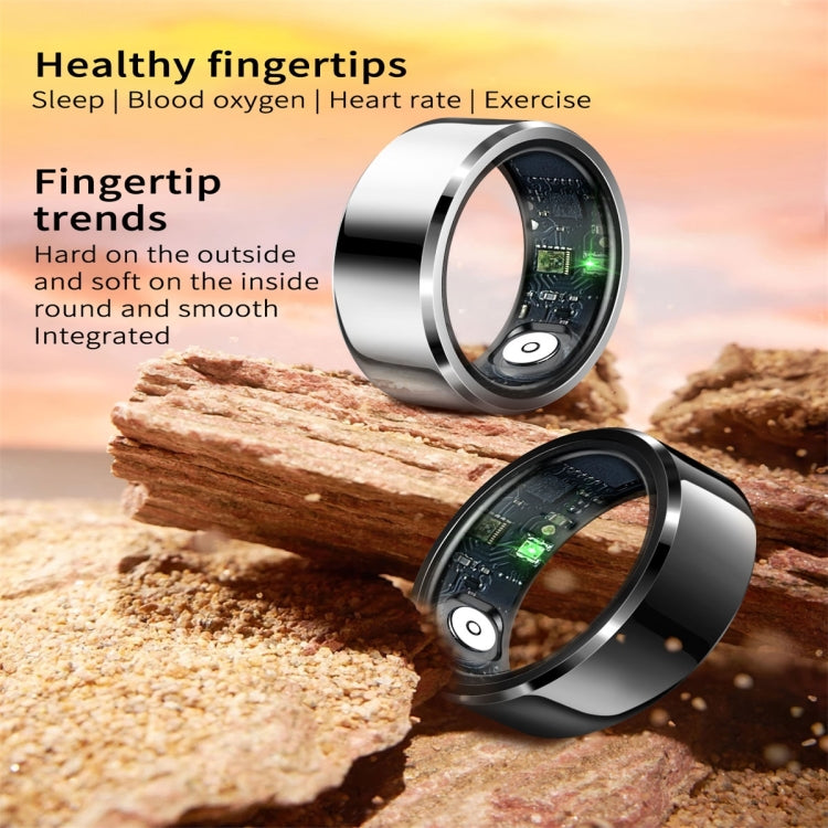 R6 SIZE 11 Smart Ring, Support Heart Rate / Blood Oxygen / Sleep Monitoring