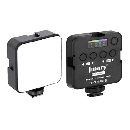 JMARY FM-69RGB Mini Lumière Vidéo RVB Portable Lampe d'Éclairage de Photographie pour Appareil Photo, FM-69RGB