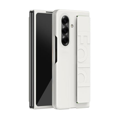 Skin Elastic Wrist Grip Back Cover Phone Case, For Samsung Galaxy Z Fold7 5G, For Samsung Galaxy Z Fold6 5G