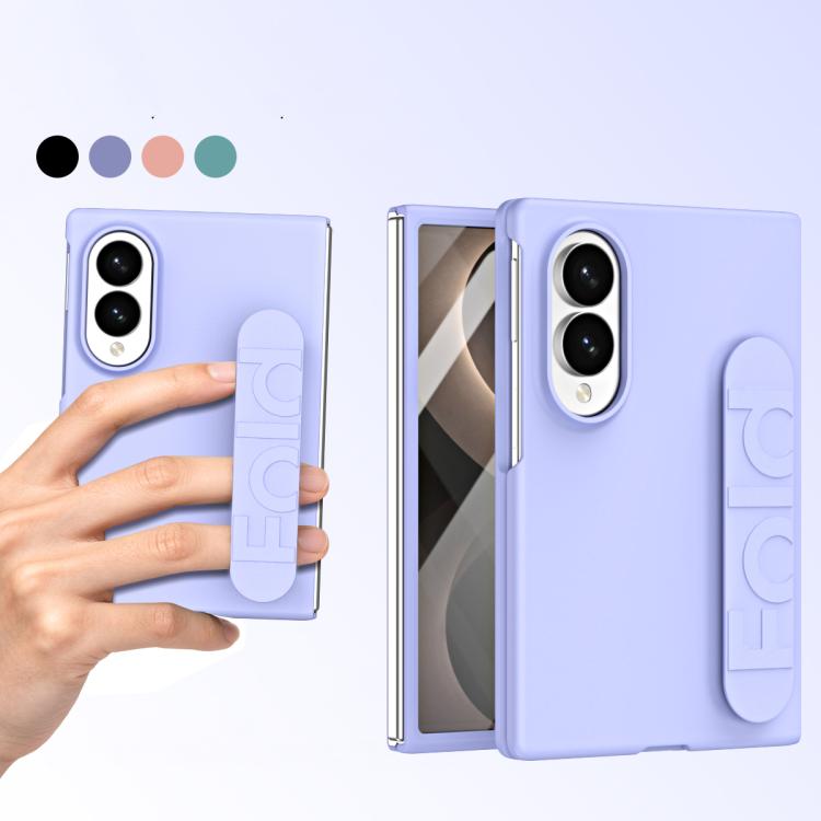 Skin Elastic Wrist Grip Back Cover Phone Case, For Galaxy Z Fold8 5G, For Galaxy Z Fold8 Ultra 5G, For Galaxy Z Fold7 5G, For Galaxy Z Fold6 5G
