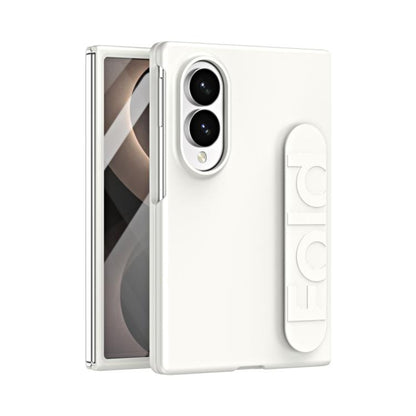 Skin Elastic Wrist Grip Back Cover Phone Case, For Galaxy Z Fold8 5G, For Galaxy Z Fold8 Ultra 5G, For Galaxy Z Fold7 5G, For Galaxy Z Fold6 5G
