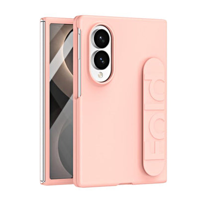 Skin Elastic Wrist Grip Back Cover Phone Case, For Galaxy Z Fold8 5G, For Galaxy Z Fold8 Ultra 5G, For Galaxy Z Fold7 5G, For Galaxy Z Fold6 5G