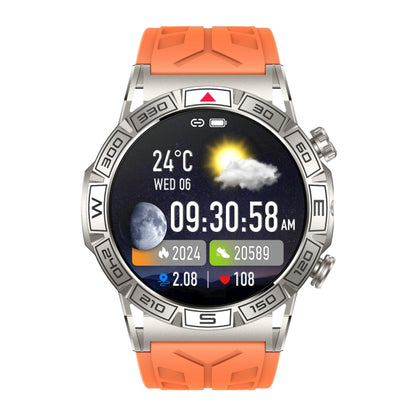 KC80 1.43 inch Color Screen Smart Watch, Support AI Voice Assistant / Bluetooth Call