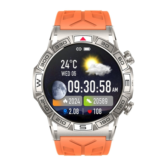 KC80 1.43 inch Color Screen Smart Watch, Support AI Voice Assistant / Bluetooth Call
