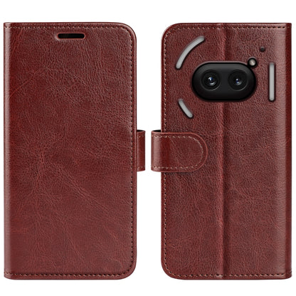 R64 Texture Horizontal Flip Leather Phone Case, For Nothing Phone 3a Lite, For Nothing Phone 3a, For Nothing Phone 3a Pro, For Nothing Phone 2a