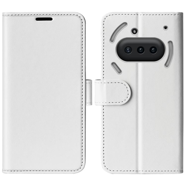 R64 Texture Horizontal Flip Leather Phone Case, For Nothing Phone 4b, For Nothing Phone 3a Lite, For Nothing Phone 3a, For Nothing Phone 3a Pro, For Nothing Phone 2a