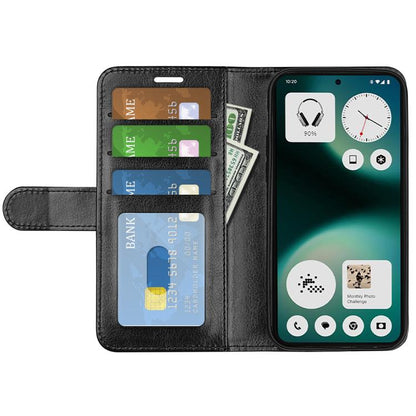 R64 Texture Horizontal Flip Leather Phone Case, For Nothing Phone 3a Lite, For Nothing Phone 3a, For Nothing Phone 3a Pro, For Nothing Phone 2a