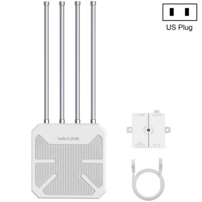 WAVLINK WN573HX3 AX3000 Waterproof Outdoor WiFi Wireless Outdoor Dual Band Router, US Plug, UK Plug, EU Plug, AU Plug