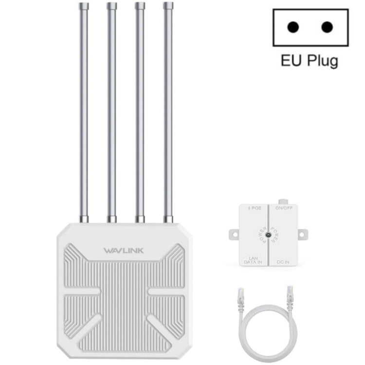 WAVLINK WN573HX3 AX3000 Waterproof Outdoor WiFi Wireless Outdoor Dual Band Router, US Plug, UK Plug, EU Plug, AU Plug