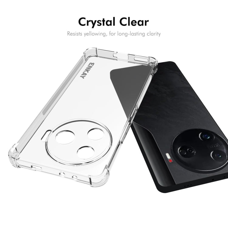 ENKAY Hat-Prince Transparent TPU Shockproof Phone Case, For Tecno Camon 30 Pro 5G
