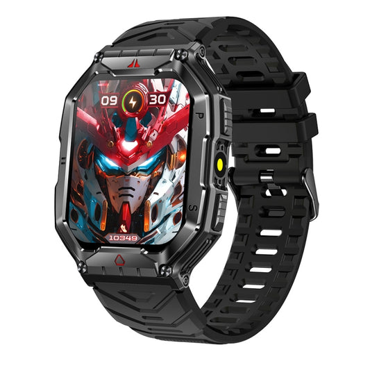 KR82 2,1 Zoll Farbdisplay Smartwatch, unterstützt Bluetooth-Anrufe / Gesundheitsüberwachung