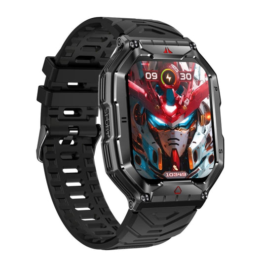 KR82 2,1 Zoll Farbdisplay Smartwatch, unterstützt Bluetooth-Anrufe / Gesundheitsüberwachung