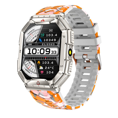 KR82 2,1 Zoll Farbdisplay Smartwatch, unterstützt Bluetooth-Anrufe / Gesundheitsüberwachung