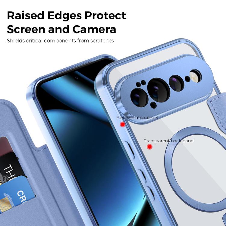 Shield MagSafe RFID Anti-theft Leather Phone Case, For Google Pixel 11 Pro XL, For Google Pixel 11, For Google Pixel 11 Pro, For Google Pixel 10a, For Google Pixel 10 Pro XL, For Google Pixel 9 Pro XL, For Google Pixel 9 Pro, For Google Pixel 9        ...