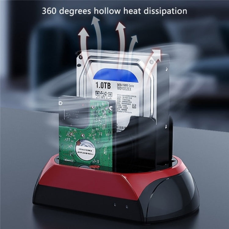 575D USB Hard Disk Holder Laptop Mobile Hard Disk Box 2.5 / 3.5inch SATA IDE HDD Base, US Plug, UK Plug, EU Plug, AU Plug